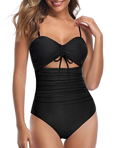  Holipick Black Two Piece Tankini Swimsuits for Women Tummy  Control Bathing Suits Flowy Swim Tank Top with Boy Shorts S : Clothing,  Shoes & Jewelry